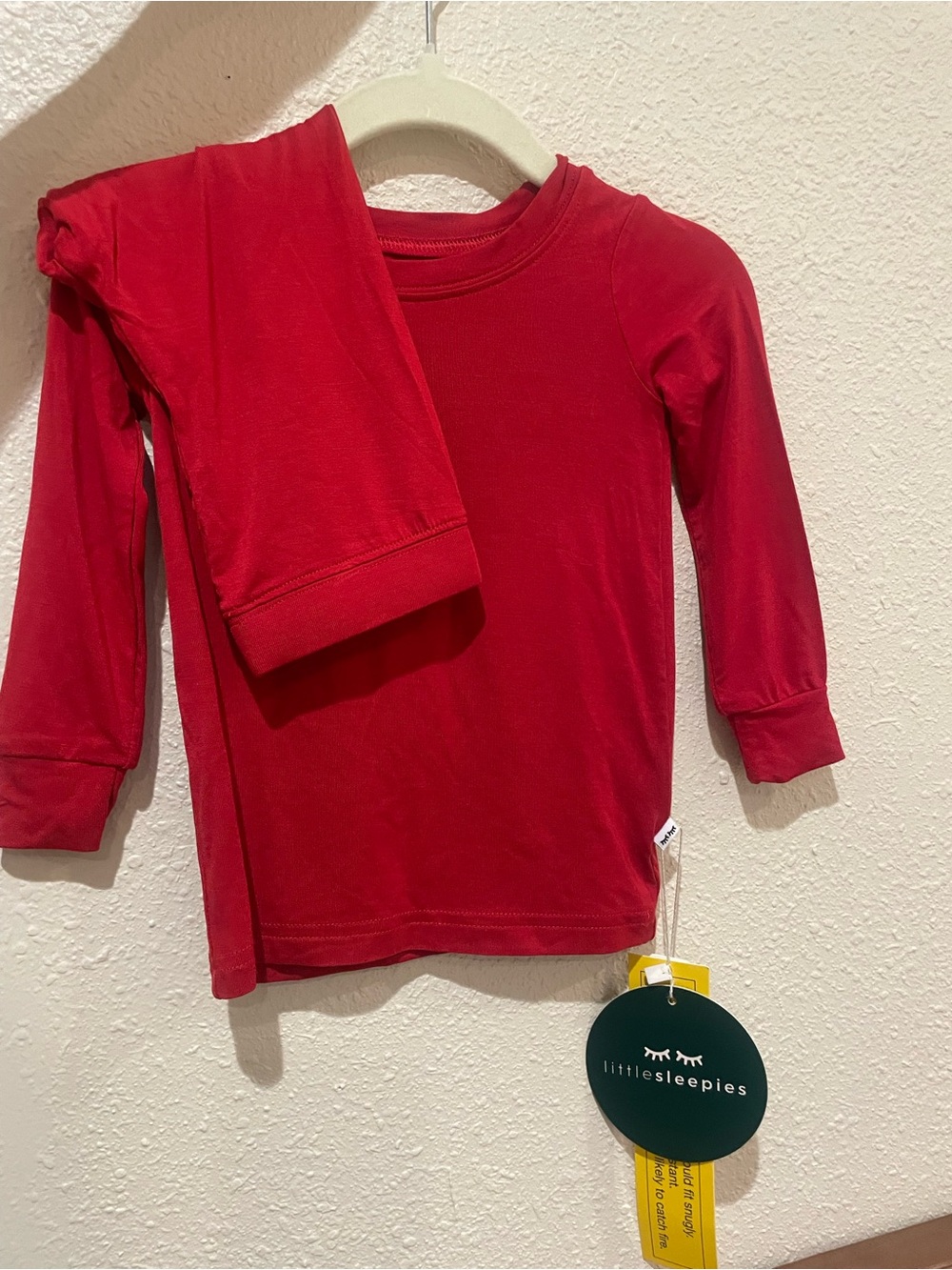 Little Sleepies Holiday Red